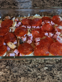 A picture of Crustless Pizza.