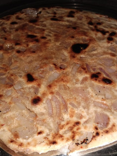 A picture of Onion Parantha.