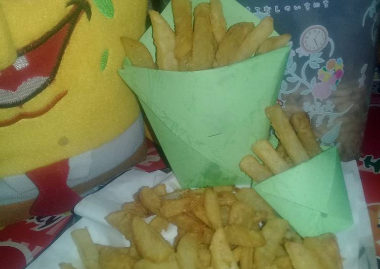 Kentang goreng ala kfc