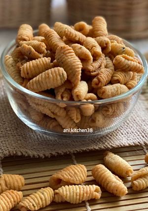 Foto resep Kue siput keju/kue garpu keju