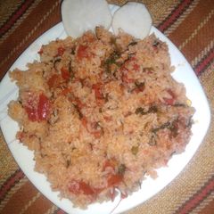 A picture of Tomato rice.