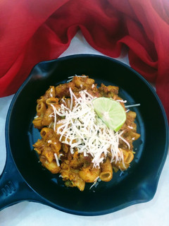 પાવભાજી પાસ્તા (Pav Bhaji Pasta Recipe In Gujarati) રેસીપી મુખ્ય ફોટો