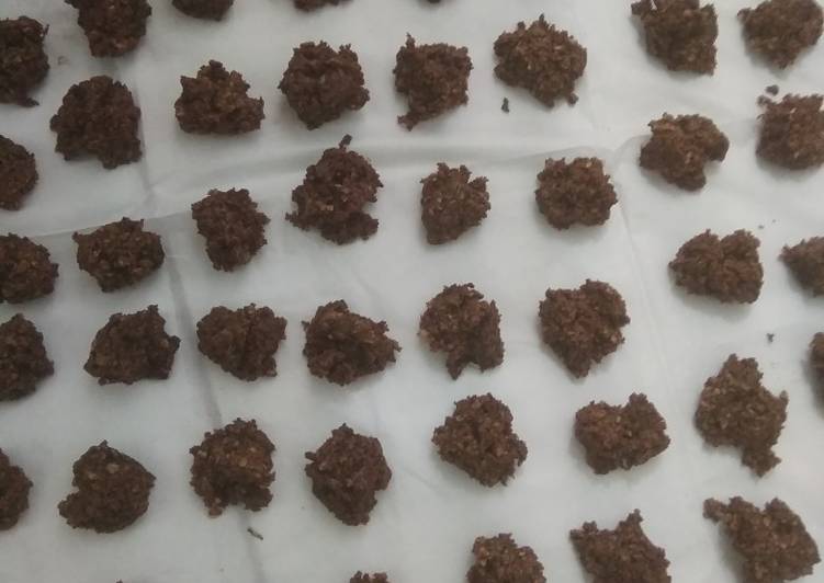 Oat coklat home made