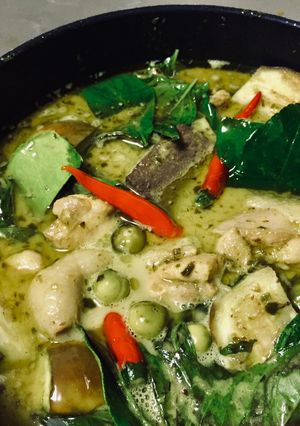 รูปของ แกงเขียวหวานไก่