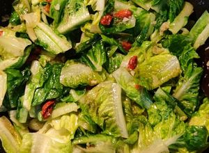Foto resep Romaine Lettuce n Goji Berry