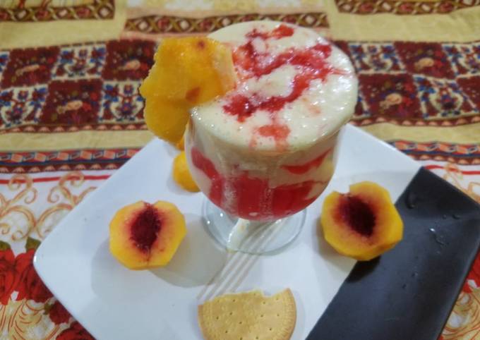 Peach Melba Smothi