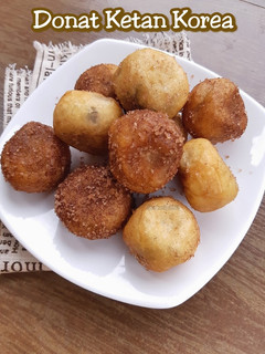 Foto resep Donat Ketan Korea / Chapssal
