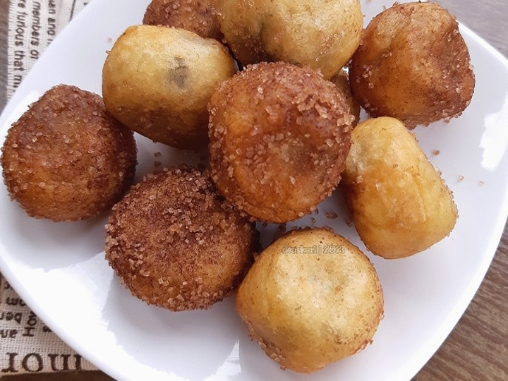 Resep Donat Ketan Korea / Chapssal, Enak