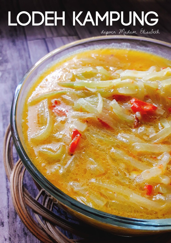 Foto resep LODEH KAMPUNG LABU SIAM (Cocok Untuk Lontong Sayur)