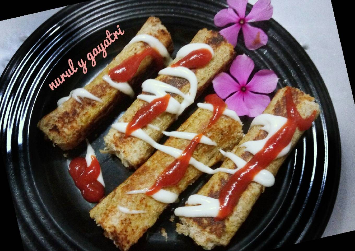 Roti Gandum Sosis Keju