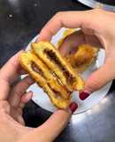 Bánh Rán Giòn Nhân Socola & Phô Mai Siêu Dễ Từ Sandwich