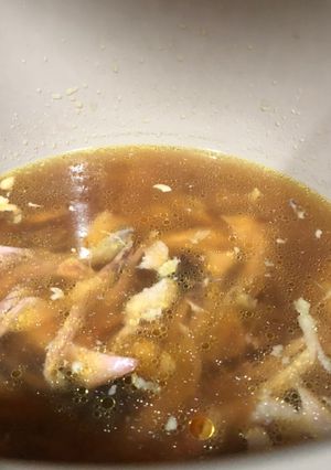 Foto resep Sup ayam angkak (herbal chicken angkak soup)