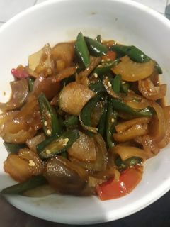 Foto resep Kikil tumis cabe ijo