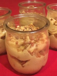 Una foto de Mousse de turrón