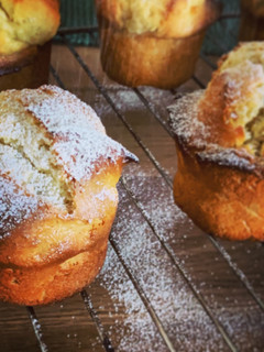 Una foto de Magdalenas con leche condensada en thermomix