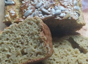 Una foto de Pan De Plátano Macho / Verde Sin Harina