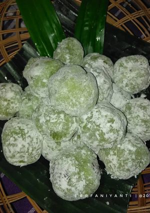 Foto resep Mochi pandan