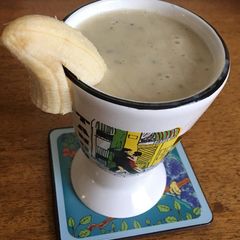 A picture of Banana smoothie#onerecipeonetree.