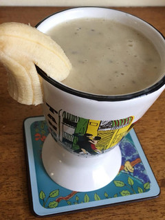 A picture of Banana smoothie#onerecipeonetree.