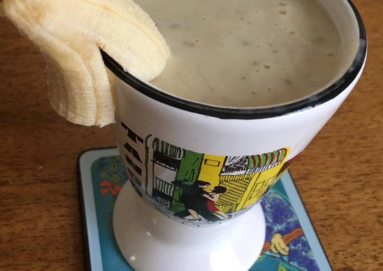 Simple Way to Prepare Award-winning Banana smoothie#onerecipeonetree