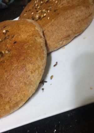 صورة لوصفة خبز شهي بالدقيق الكامل صحي