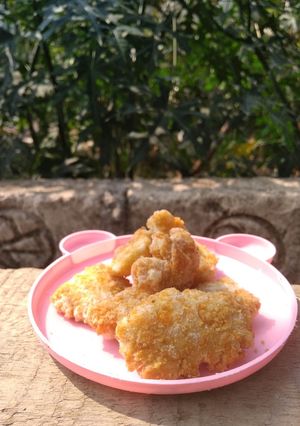 Foto resep Teptel (tepung telur) goreng
