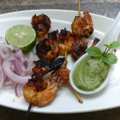 A picture of Grilled shrimp.