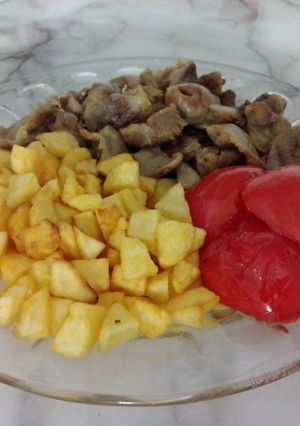 عکسی از دستور خوراک سنگدان مرغ