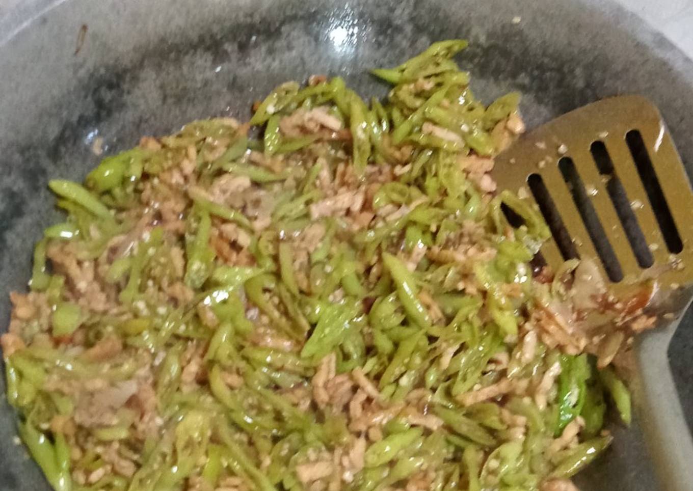 Oseng tempe Lombok ijo cengis