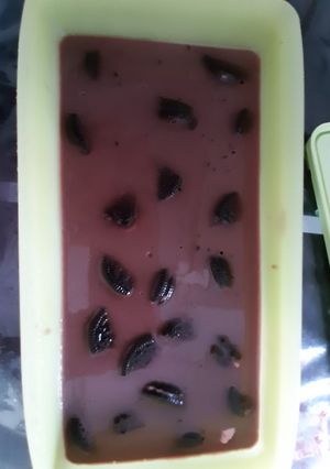 Foto resep Puding Coklat Oreo