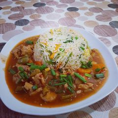 A picture of Chicken manchurian.