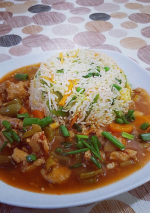A picture of Chicken manchurian.