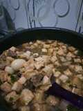Semur daging tahu dan telur puyuh