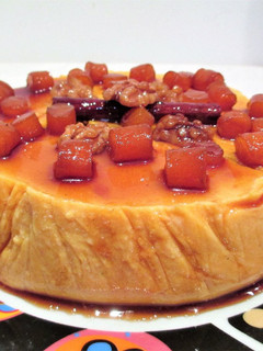 Foto principal de Tarta en frío muy fácil de calabaza y queso fresco tradicional 🎃