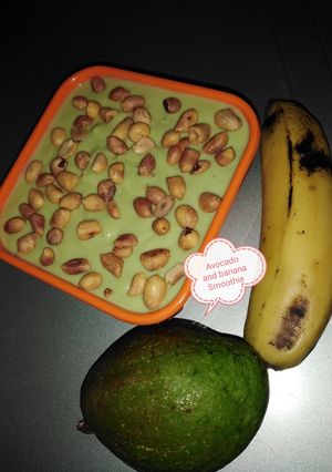 A picture of Avocado and Banana Smoothie.