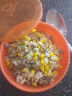 Foto resep Mpasi 12 Bulan Nasi Jagung Sapi