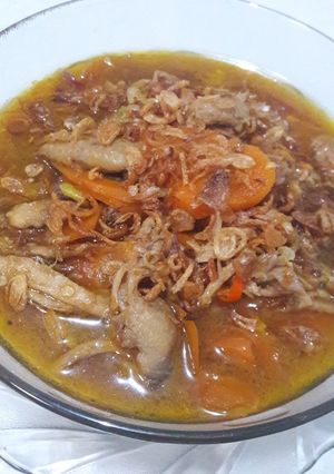 Foto resep Kuah ayam wortel