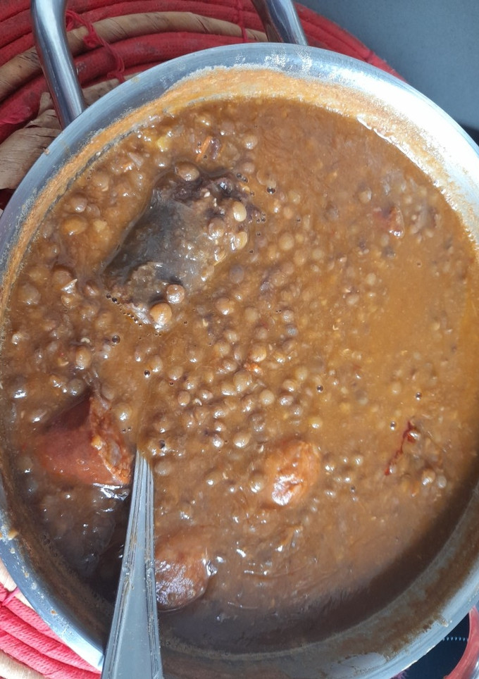 Una foto de Lentejas de la abuela Glori