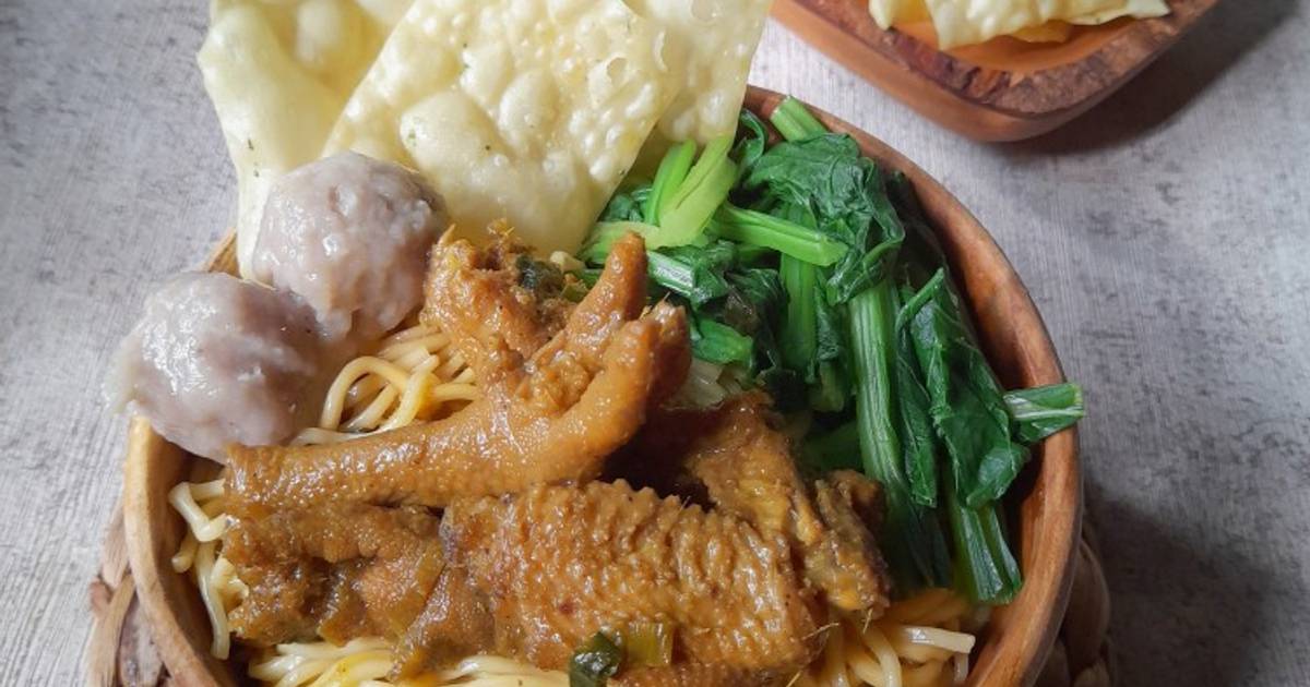 Resep Mie Ayam Ceker Oleh Uci Mandasari Cookpad