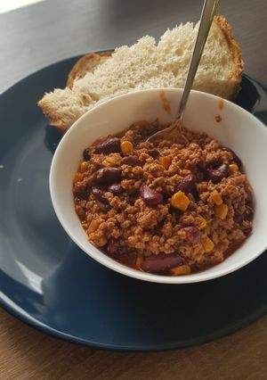 Chilis bab recept fotója