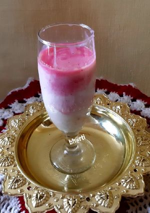 रोज मार्बल खीर (Rose marble kheer recipe in hindi) रेसिपी मुख्य फोटो