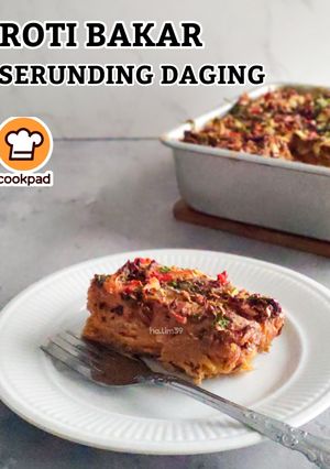 Gambar Roti Bakar Serunding Daging
