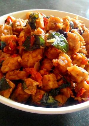 Foto resep Sambal tempe kemangi