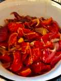 Pimientos rojos a la parrilla