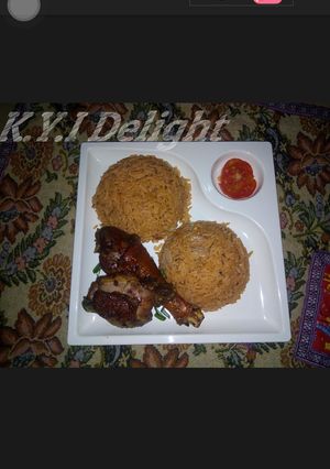 A picture of Jallop rice.