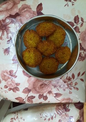 عکسی از دستور فلافل خونگی 🥰