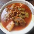 Costillas con judías verdes en olla de barro