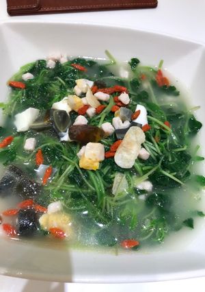 Hình của món Canh giá đậu nành.