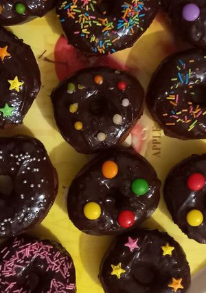 A picture of Eggless Donuts.