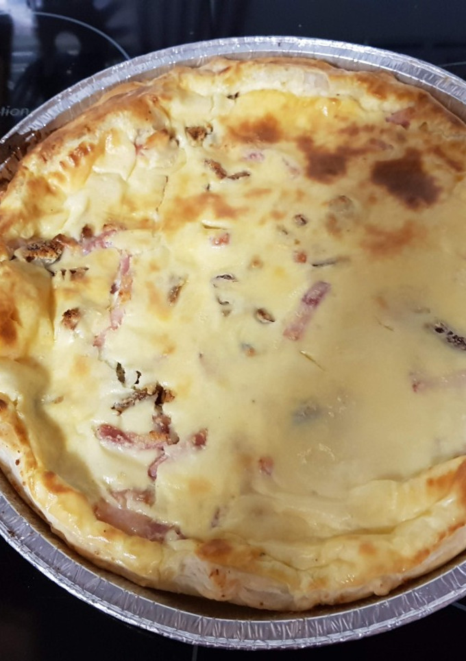Una foto de Quiche lorraine